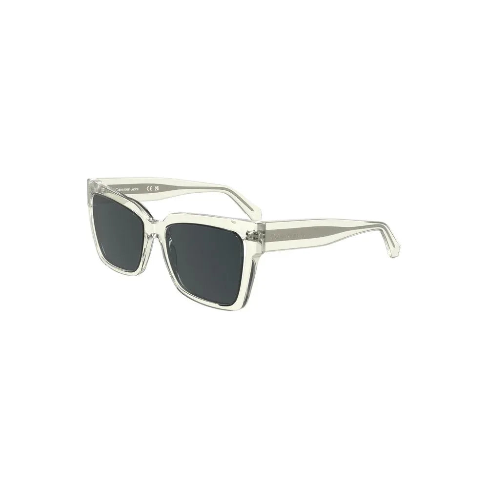 Calvin Klein Transparent Plastic Men's Sunglasses - Zeiniez
