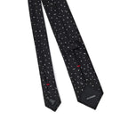 Jil Sander Black Silk Tie - Zeiniez