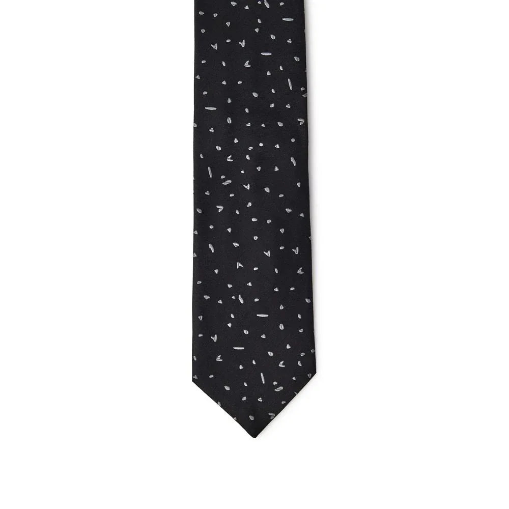 Jil Sander Black Silk Tie - Zeiniez