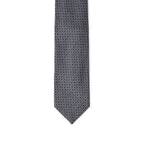 Jil Sander Gray Silk Tie - Zeiniez