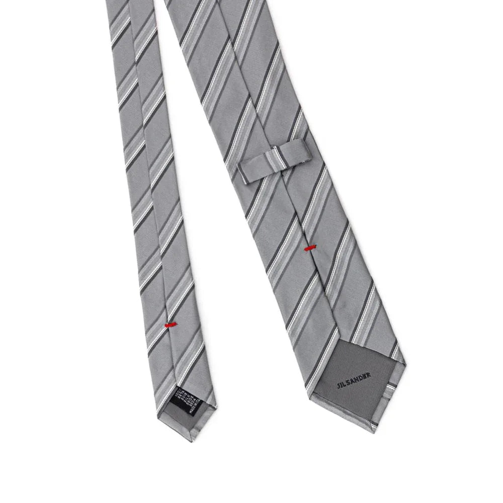 Jil Sander Black Silk Tie - Zeiniez