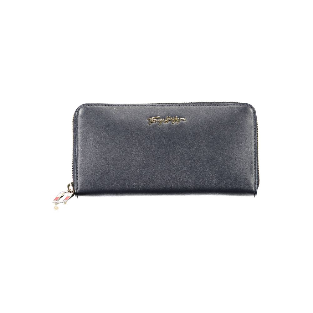Tommy Hilfiger Blue Leather Women's Wallet