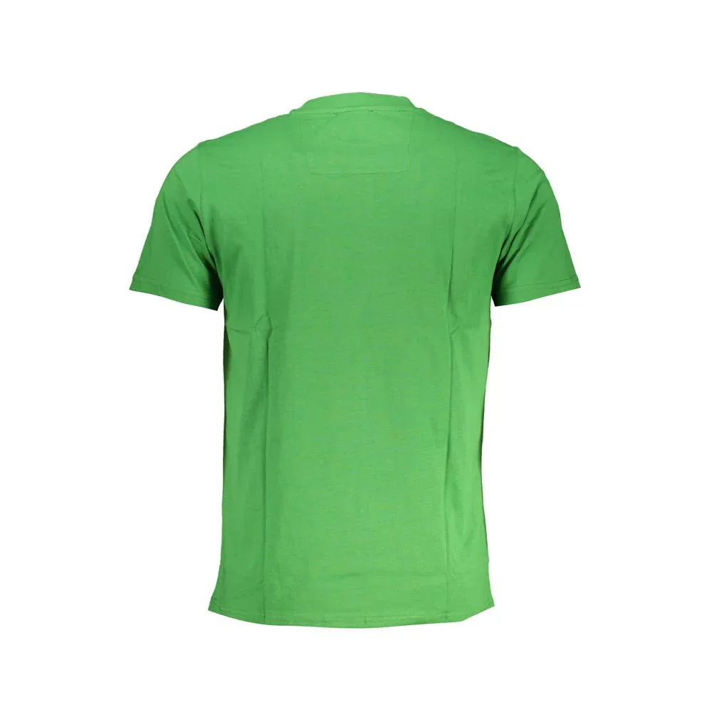 Cavalli Class Verde Cotton Men T-Shirt - Zeiniez