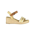 Tommy Hilfiger Beige Polyester Women Sandal - Zeiniez