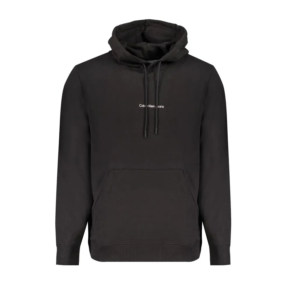 Calvin Klein Black Cotton Men's Sweatshirt - Zeiniez