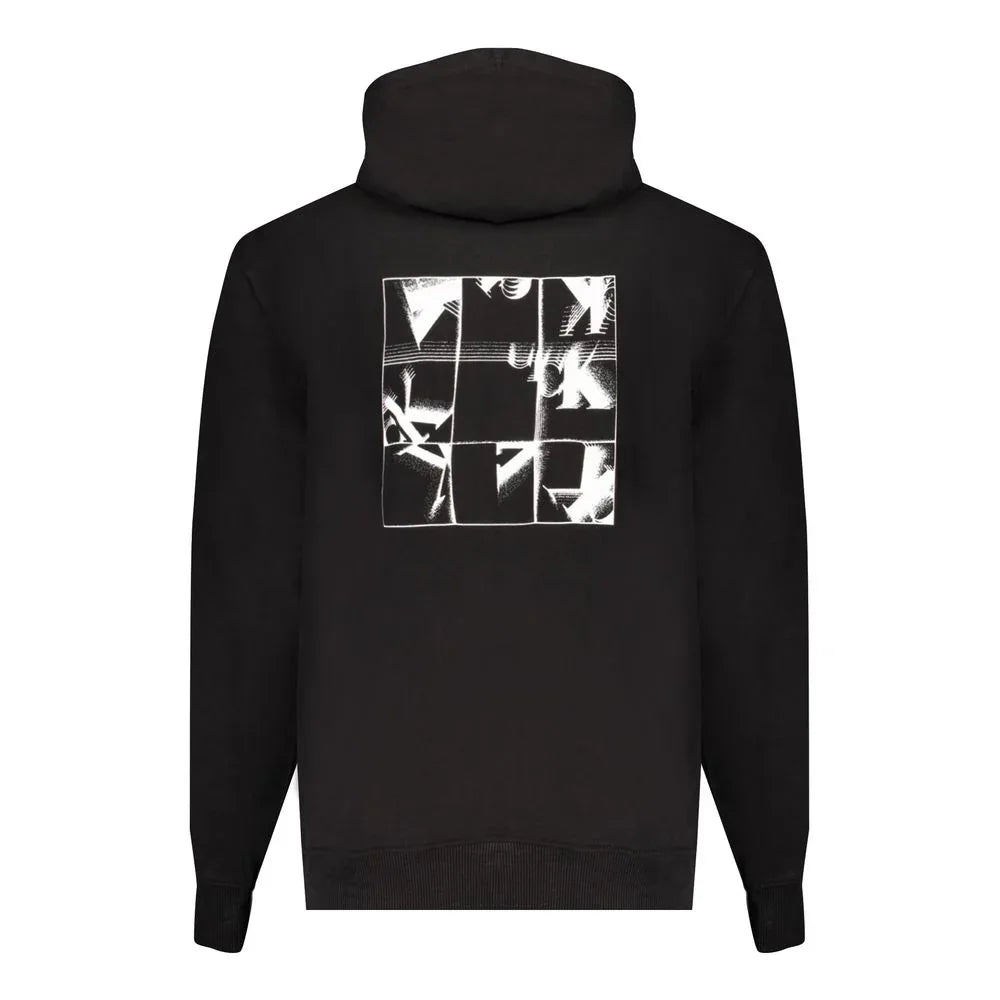Calvin Klein Black Cotton Men's Sweatshirt - Zeiniez