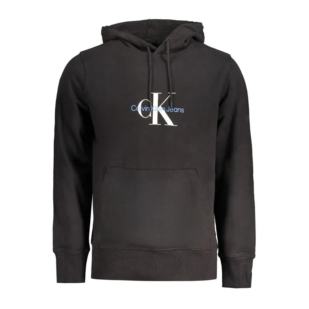 Calvin Klein Black Cotton Men's Sweatshirt - Zeiniez