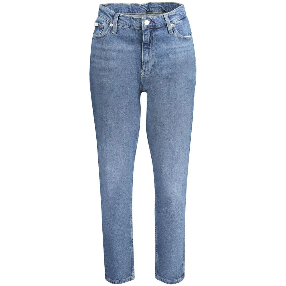 Calvin Klein Blu Cotton Women Jeans - Zeiniez