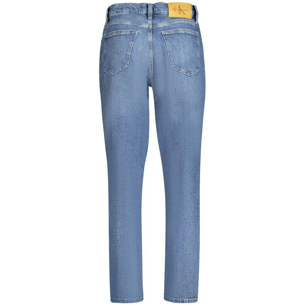 Calvin Klein Blu Cotton Women Jeans - Zeiniez