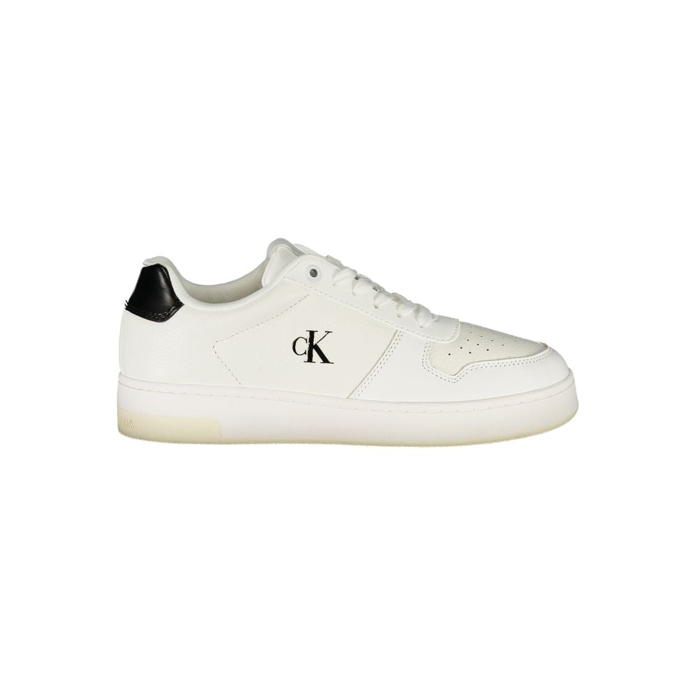 Calvin Klein Bianco Polyurethane Women Sneaker - Zeiniez