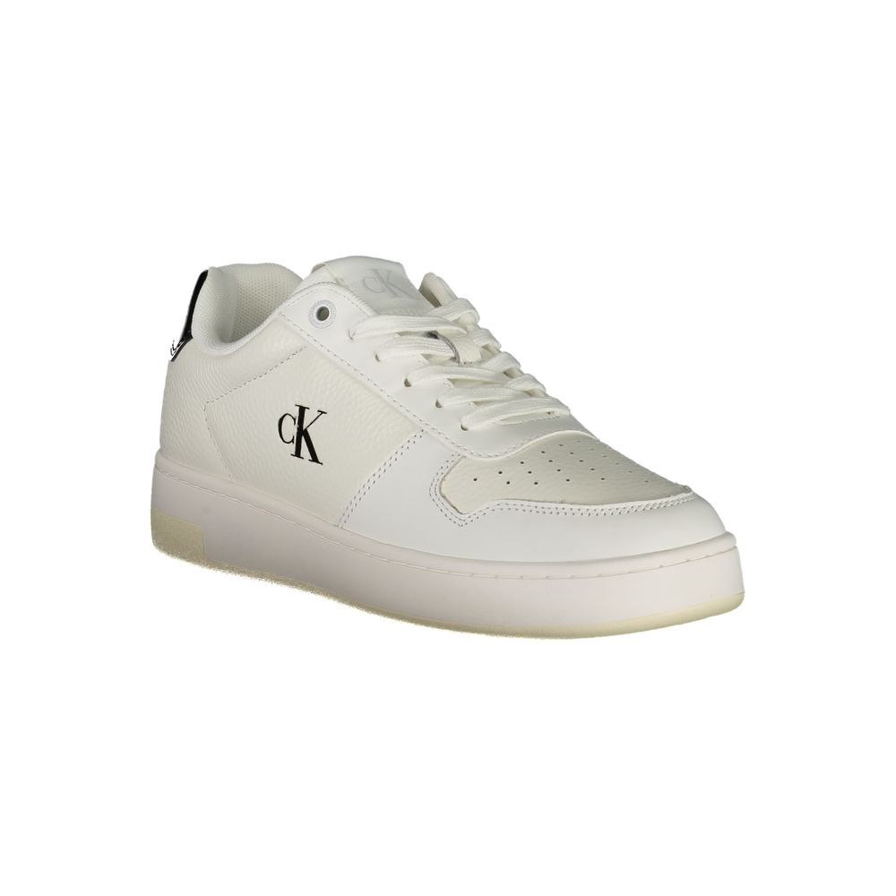 Calvin Klein Bianco Polyurethane Women Sneaker - Zeiniez