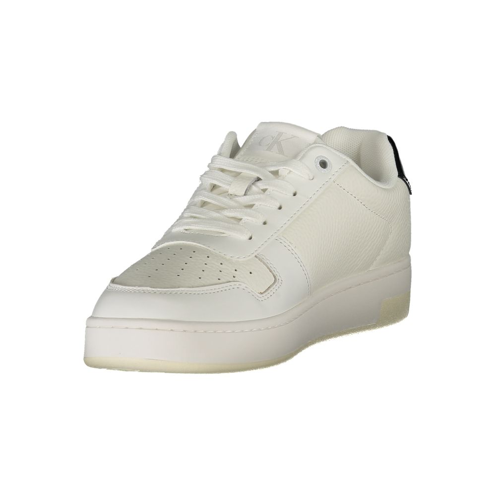 Calvin Klein Bianco Polyurethane Women Sneaker - Zeiniez