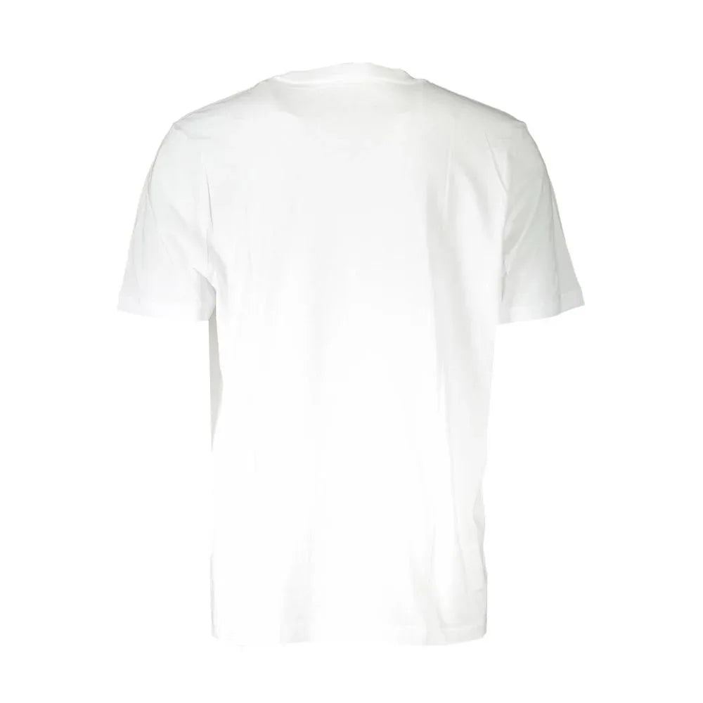 Diesel White Cotton Men T-Shirt - Zeiniez