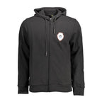 Cavalli Class Black Cotton Men's Hoodie - Zeiniez