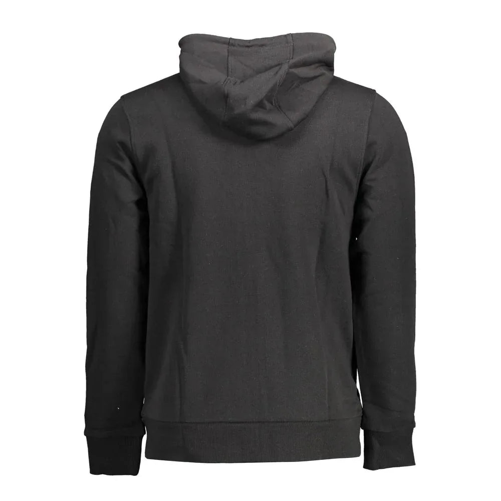 Cavalli Class Black Cotton Men's Hoodie - Zeiniez