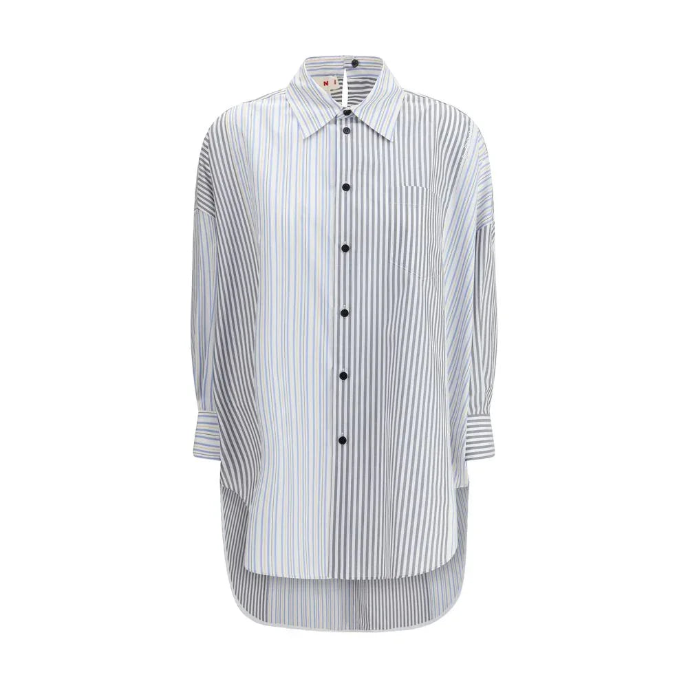Marni Multicolor Cotton Pattern Shirt - Zeiniez