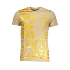 Cavalli Class Bianco Cotton Men T-Shirt - Zeiniez