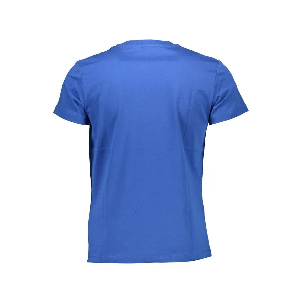 Diesel Blue Cotton Men T-Shirt - Zeiniez