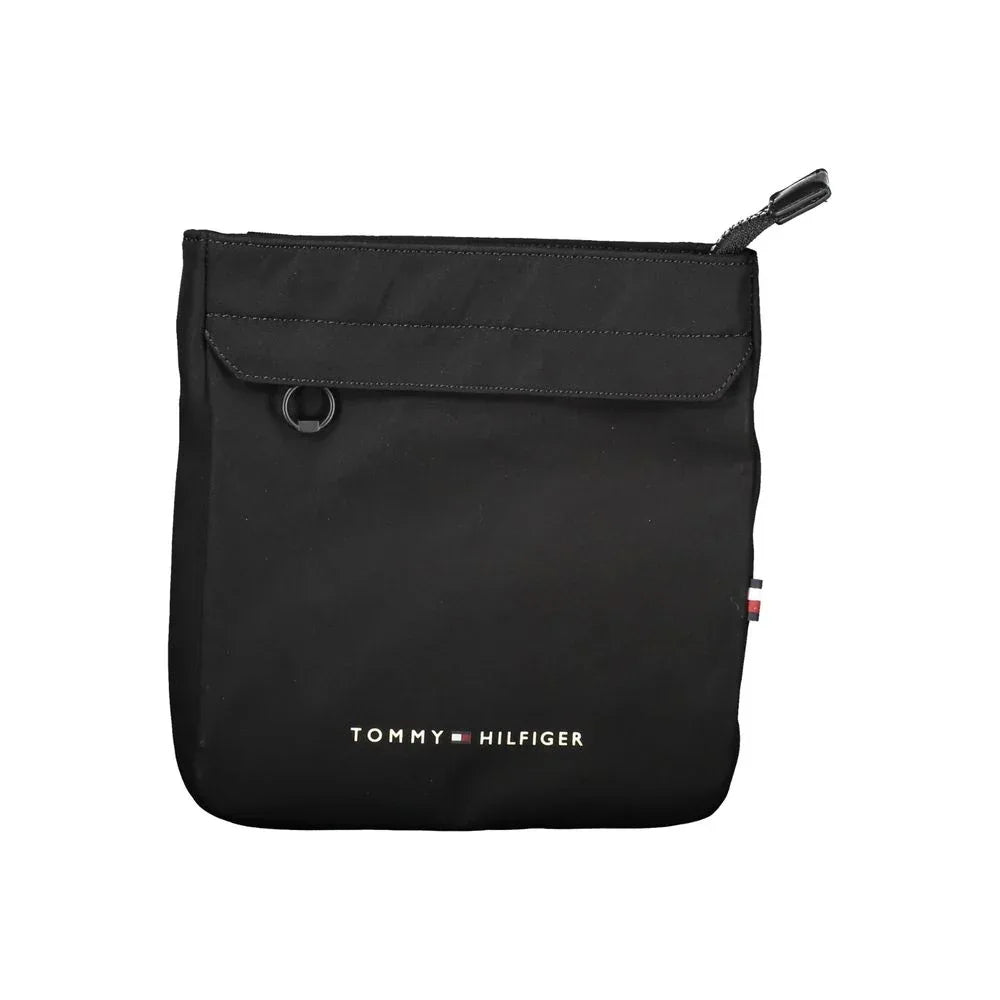 Tommy Hilfiger Black Polyester Men's Shoulder Bag - Zeiniez