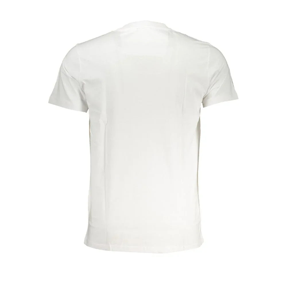 Cavalli Class Bianco Cotton Men T-Shirt - Zeiniez