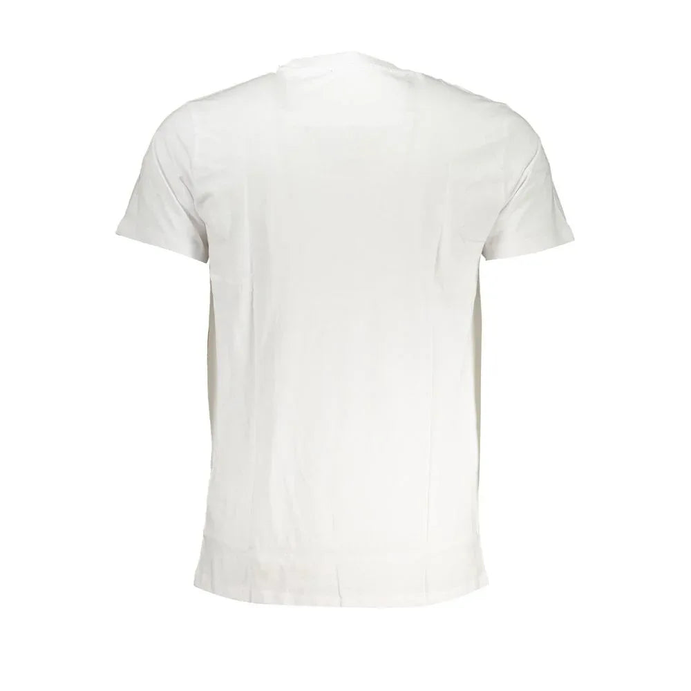 Cavalli Class Bianco Cotton Men T-Shirt - Zeiniez