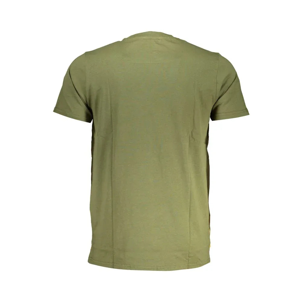 Cavalli Class Verde Cotton Men T-Shirt - Zeiniez