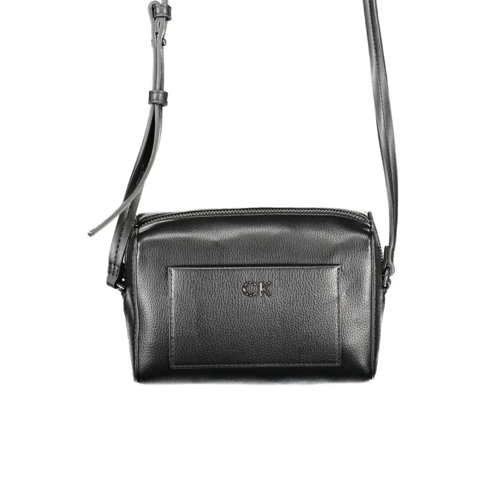 Calvin Klein Black Polyester Women Shoulder Bag - Zeiniez