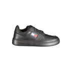 Tommy Hilfiger Black Leather Women Sneaker - Zeiniez