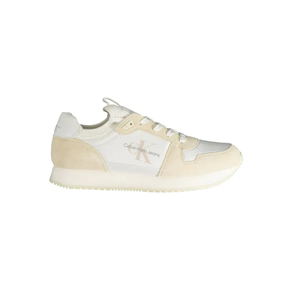Calvin Klein White Polyester Men Sneaker - Zeiniez