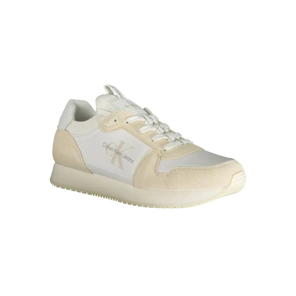 Calvin Klein White Polyester Men Sneaker - Zeiniez