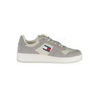 Tommy Hilfiger Grigio Pelle Men Sneaker - Zeiniez