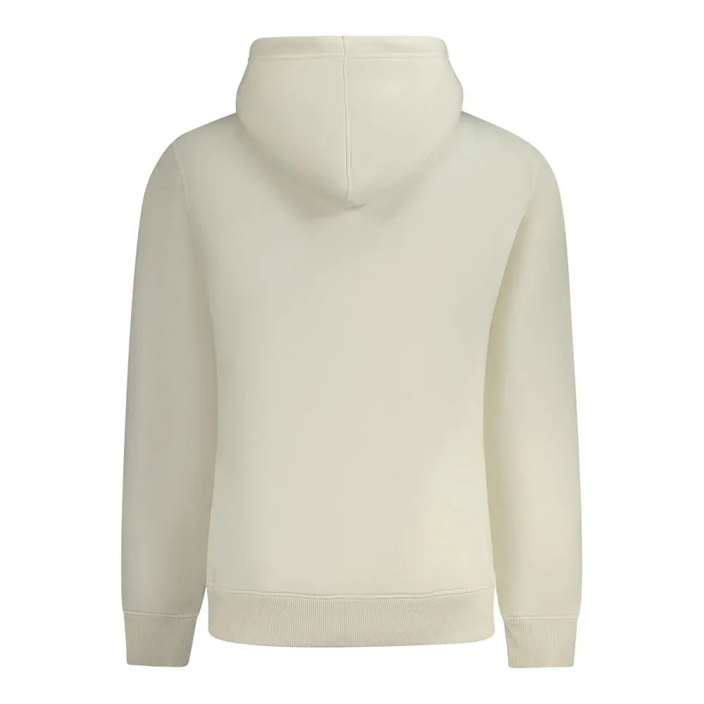 Calvin Klein White Cotton Men's Hoodie - Zeiniez