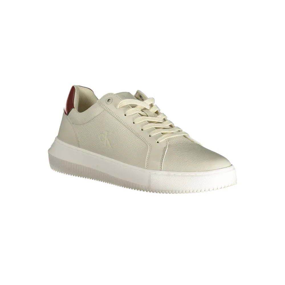 Calvin Klein Grigio Polyurethane Men Sneaker - Zeiniez