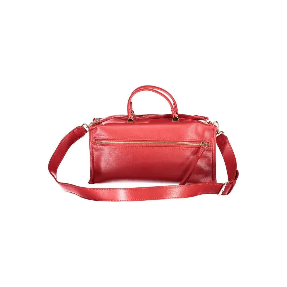 Mario Valentino Red Polyurethane Women Handbag - Zeiniez