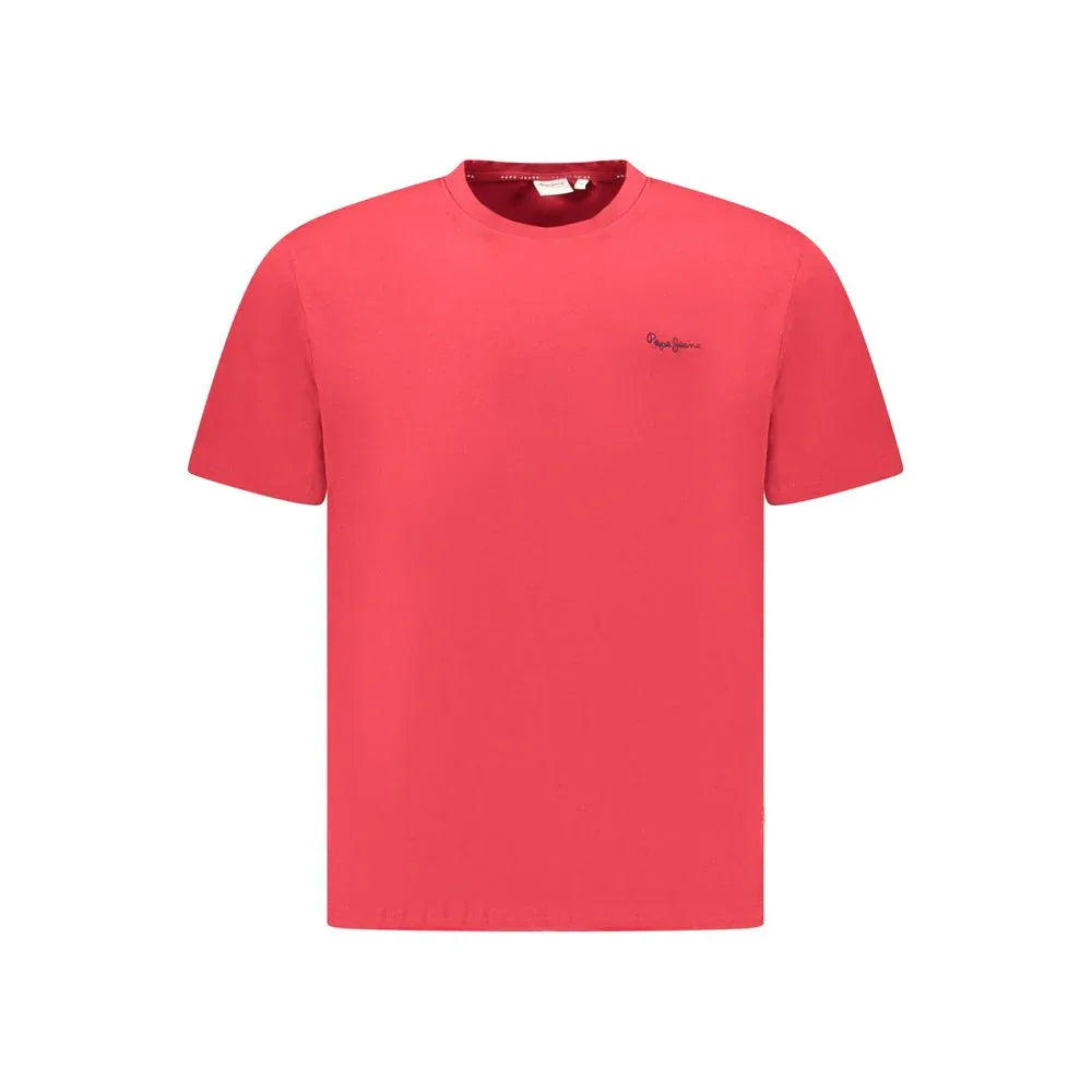 Pepe Jeans Red Cotton Men T-Shirt - Zeiniez