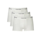 Calvin Klein White Cotton Men's Boxer