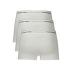 Calvin Klein White Cotton Men's Boxer