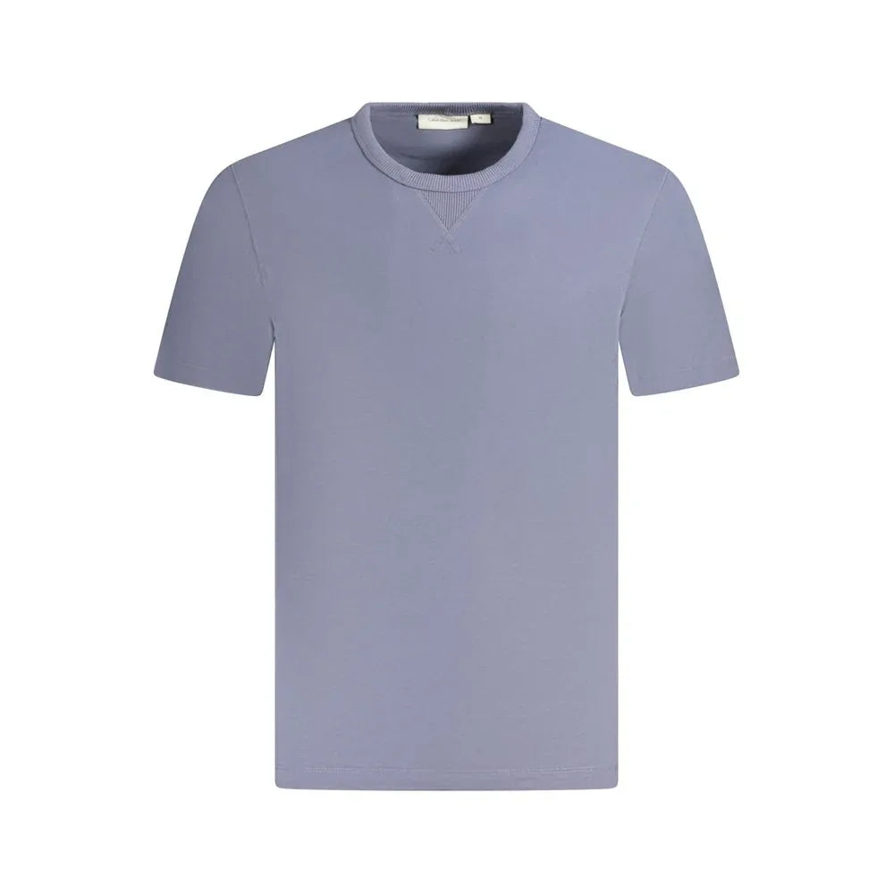 Calvin Klein Blue Cotton Men's T-Shirt - Zeiniez