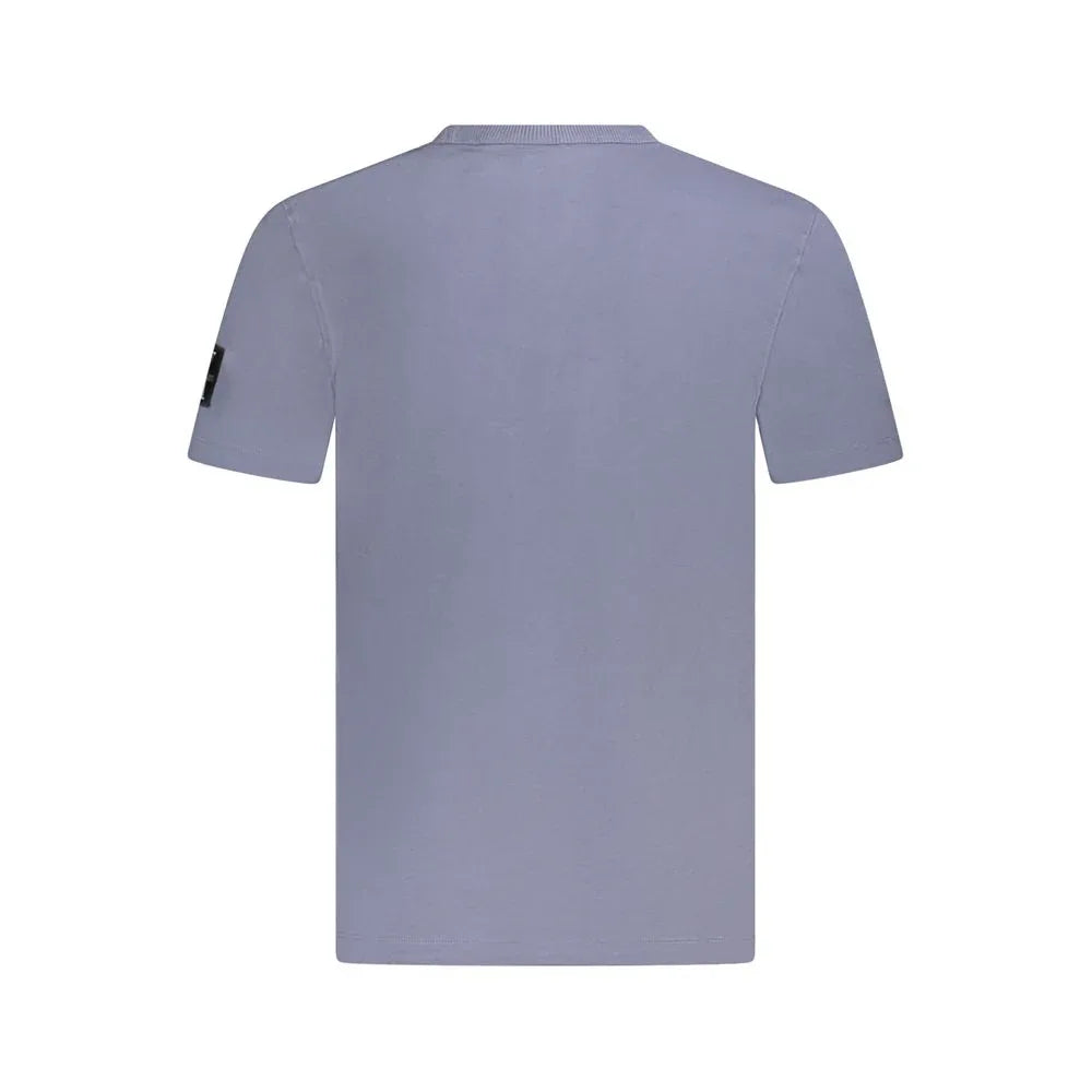 Calvin Klein Blue Cotton Men's T-Shirt - Zeiniez