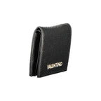Mario Valentino Black Polyurethane Women Wallet - Zeiniez