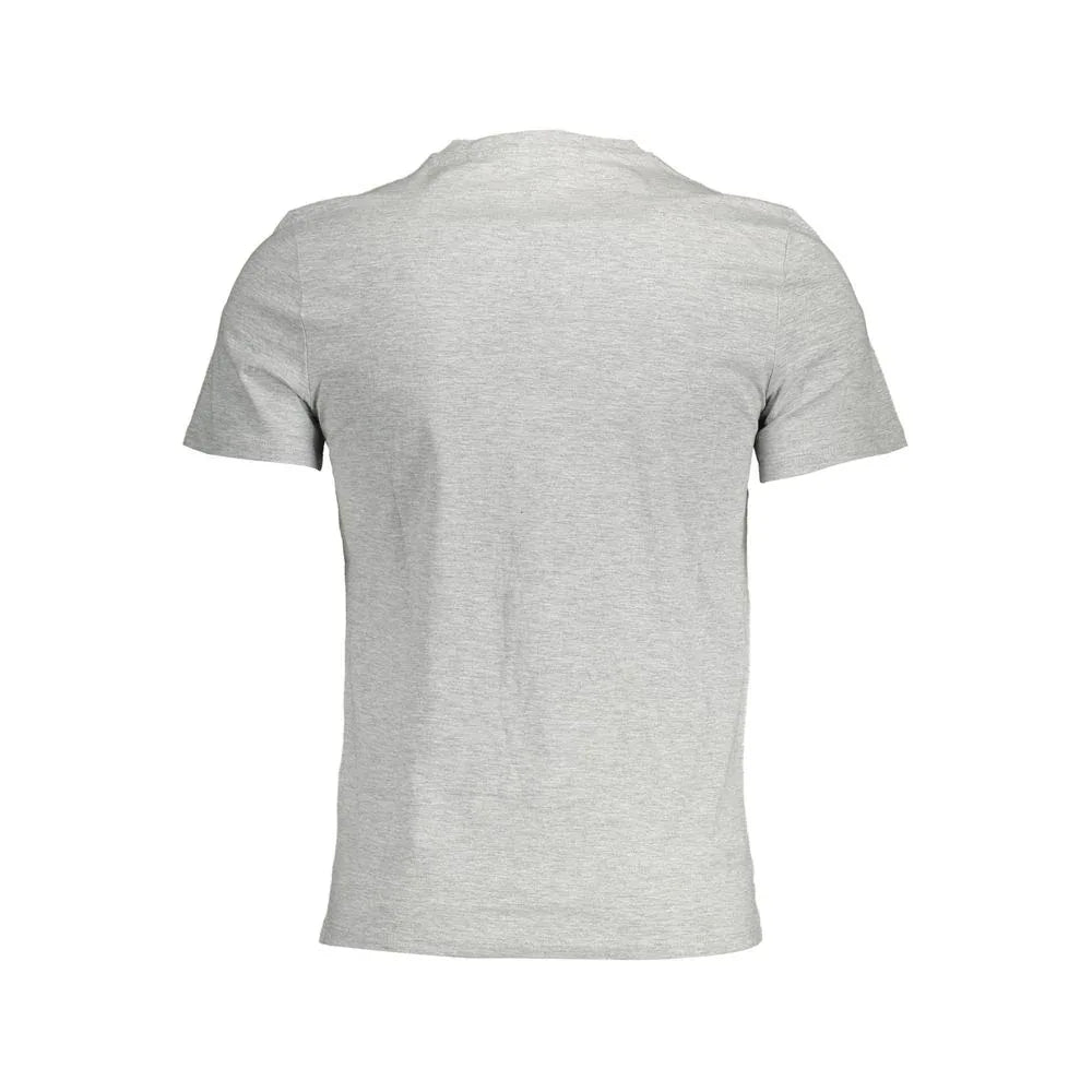 Guess Jeans Grigio Cotton Mens T-Shirt - Zeiniez