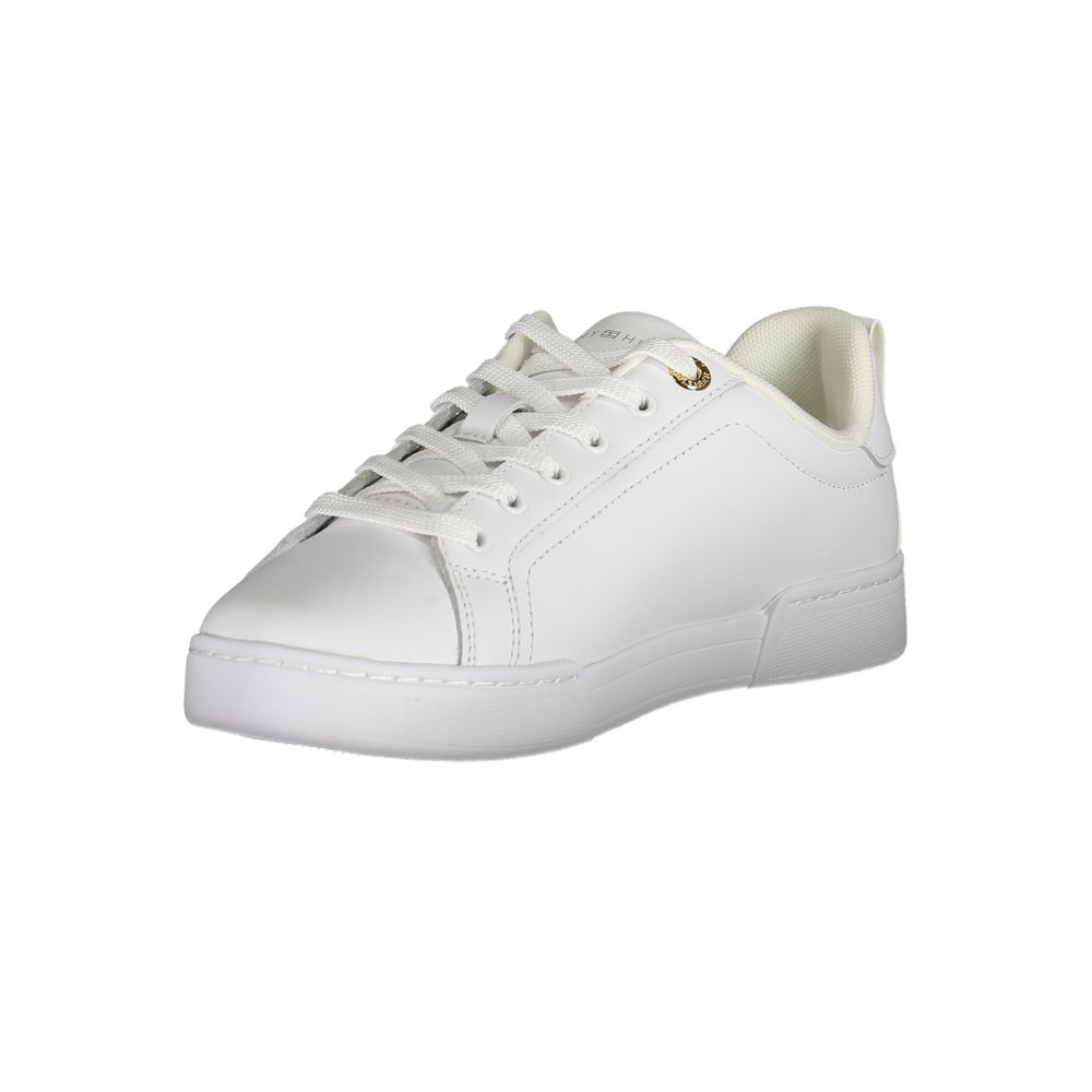 Tommy Hilfiger Bianco Leather Women Sneaker - Zeiniez