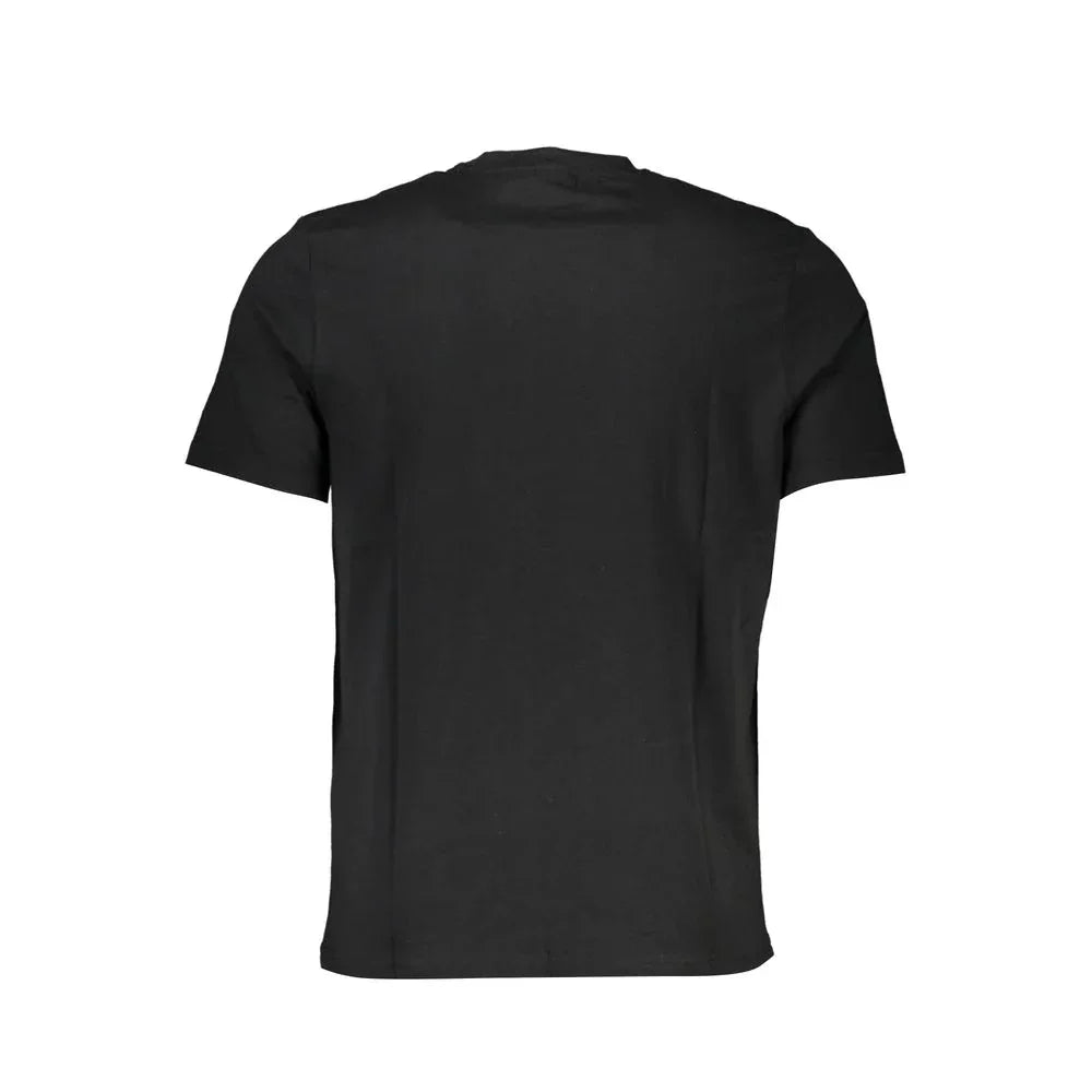 North Sails Black Cotton Men T-Shirt - Zeiniez