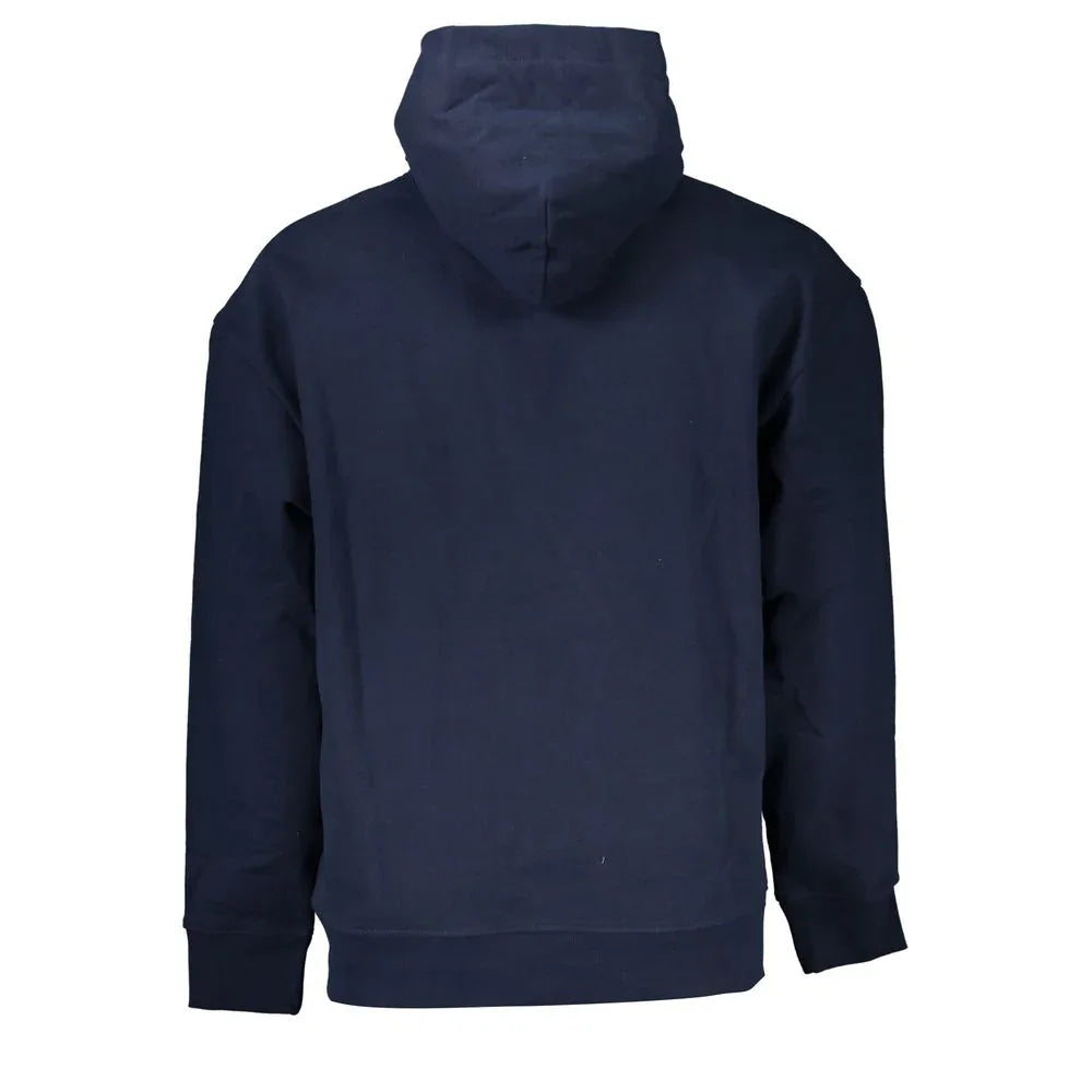 Tommy Hilfiger Blue Cotton Men's Hoodie - Zeiniez