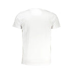 Cavalli Class Bianco Cotton Uomo T-Shirt - Zeiniez