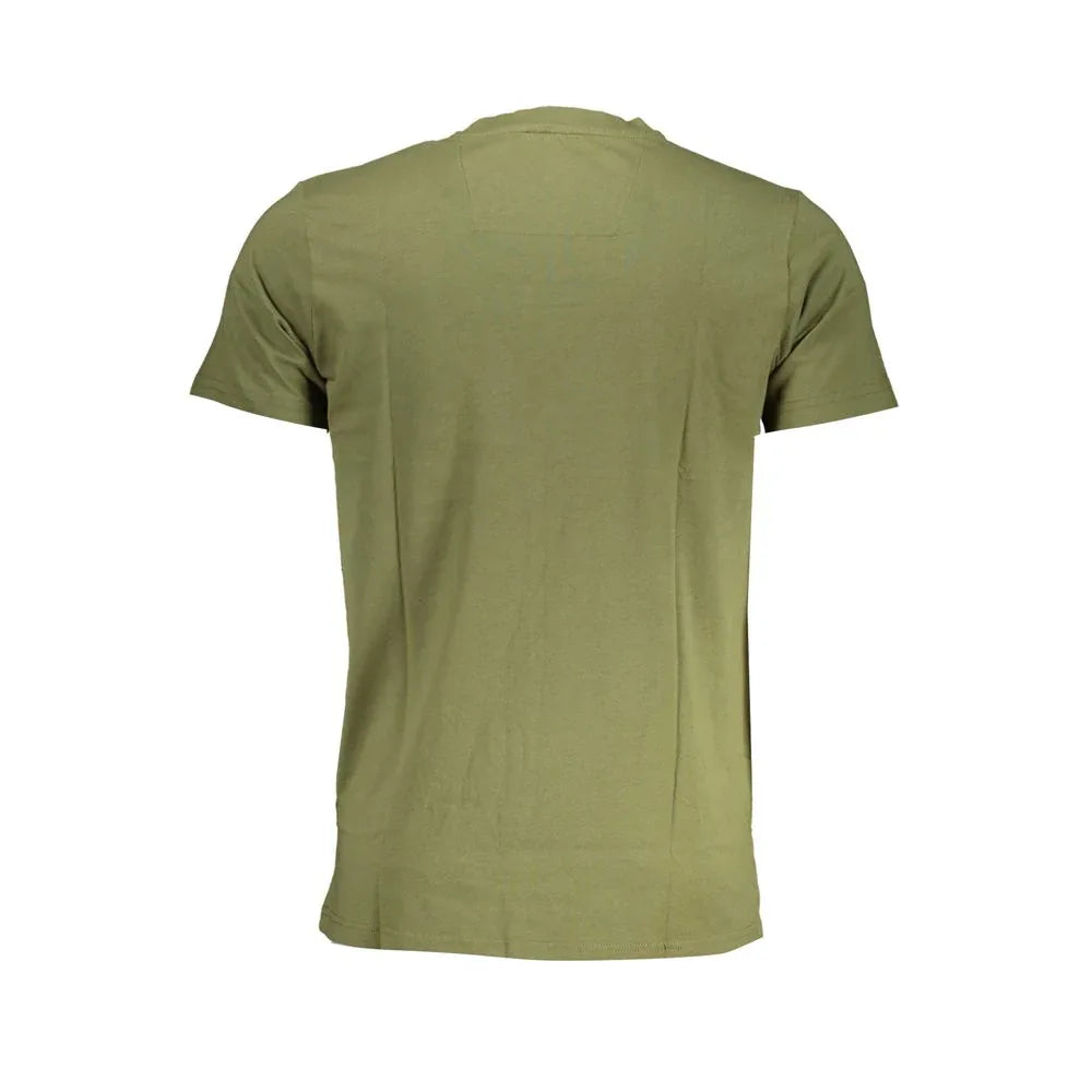 Cavalli Class Verde Cotton Men T-Shirt - Zeiniez
