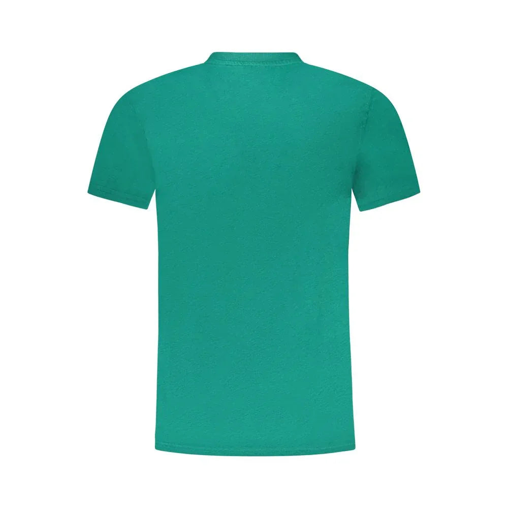 Cavalli Class Verde Cotton Men T-Shirt - Zeiniez