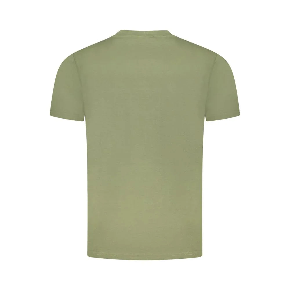 Cavalli Class Verde Cotton Men T-Shirt - Zeiniez