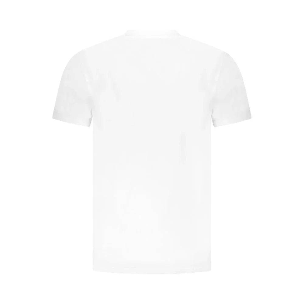 Cavalli Class Bianco Cotton Men T-Shirt - Zeiniez