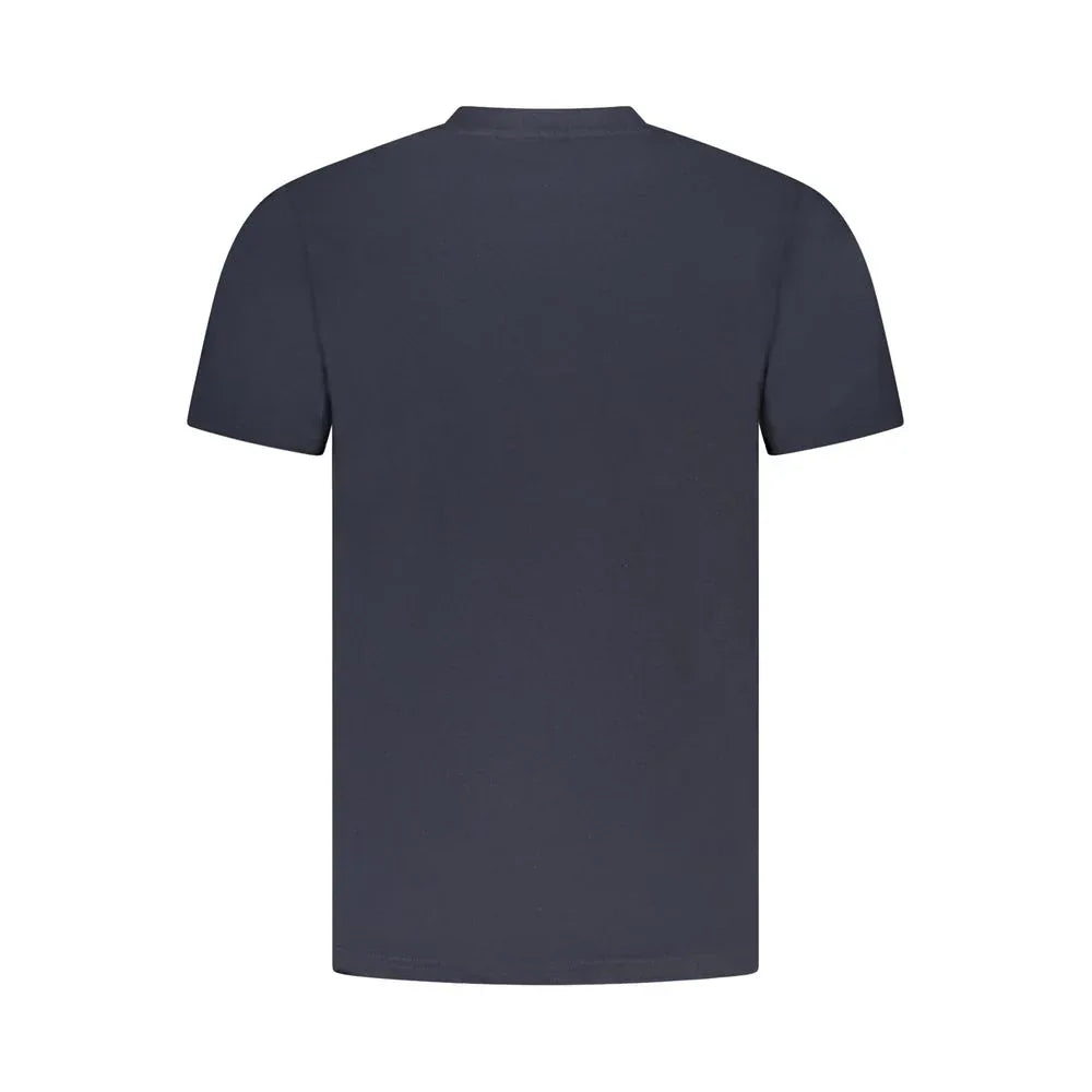 Cavalli Class Blu Cotton Men T-Shirt - Zeiniez
